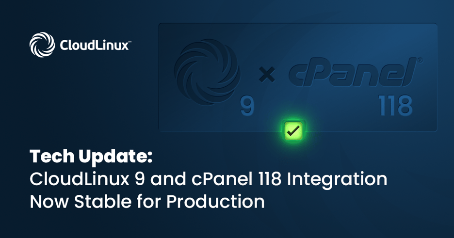 CloudLinux 9 and cPanel 118 Integration